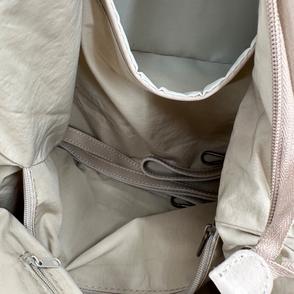 BORSE in PELLE Leather Shoulder Bag Made in Italy with Crossbody Strap in Tan - Picture 12 of 13